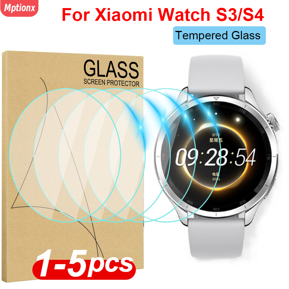 Xiaomi Smartwatch S3 Accessories - Protector de Pantalla de Vidrio Templado