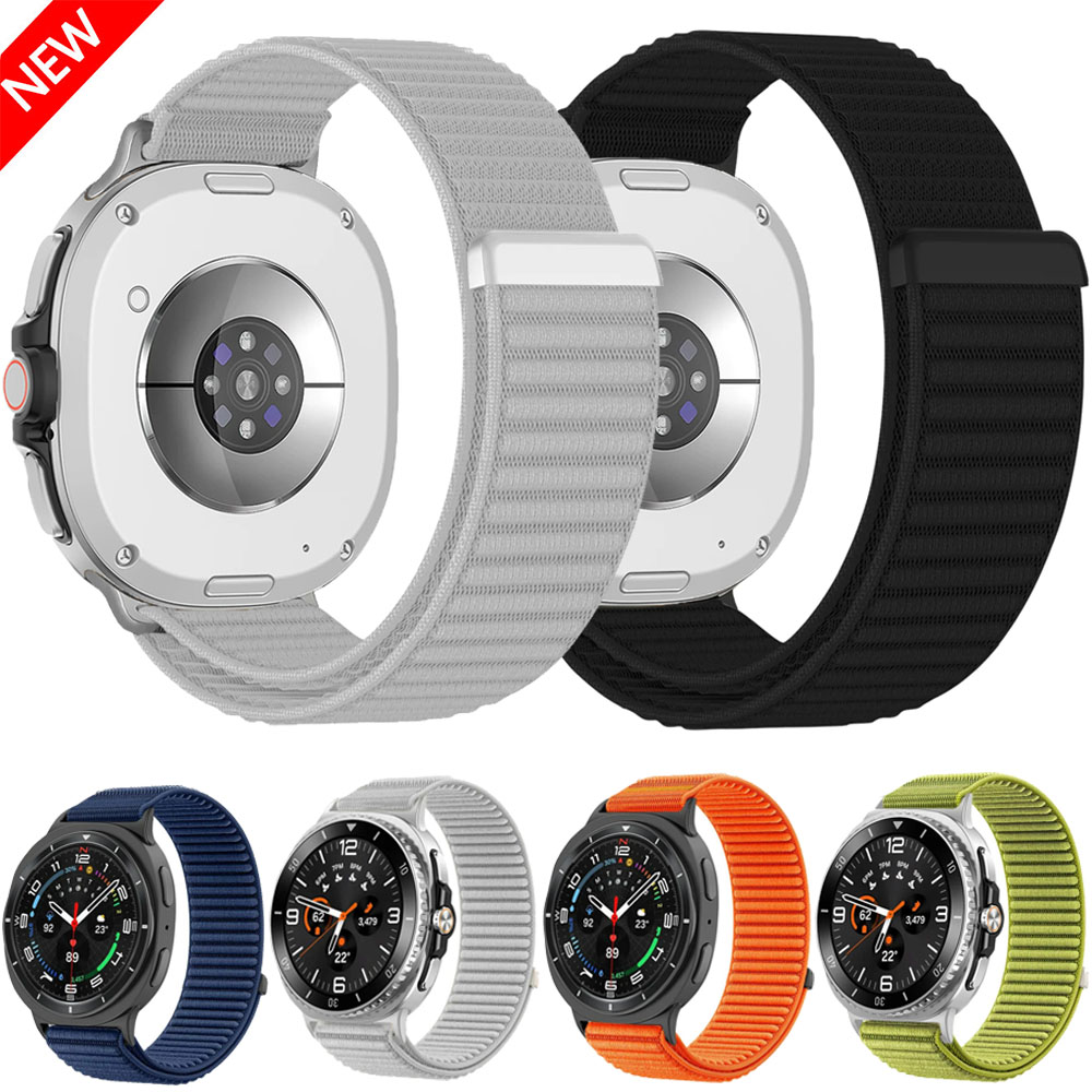 Samsung Smartwatch Ultra Accessories - Correa de nailon transpirable para Samsung