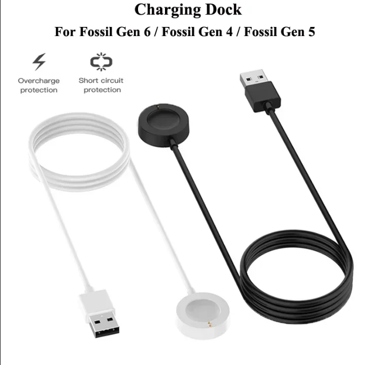 Fossil Smartwatch Accessories - Base de Carga Magnética USB Rápida