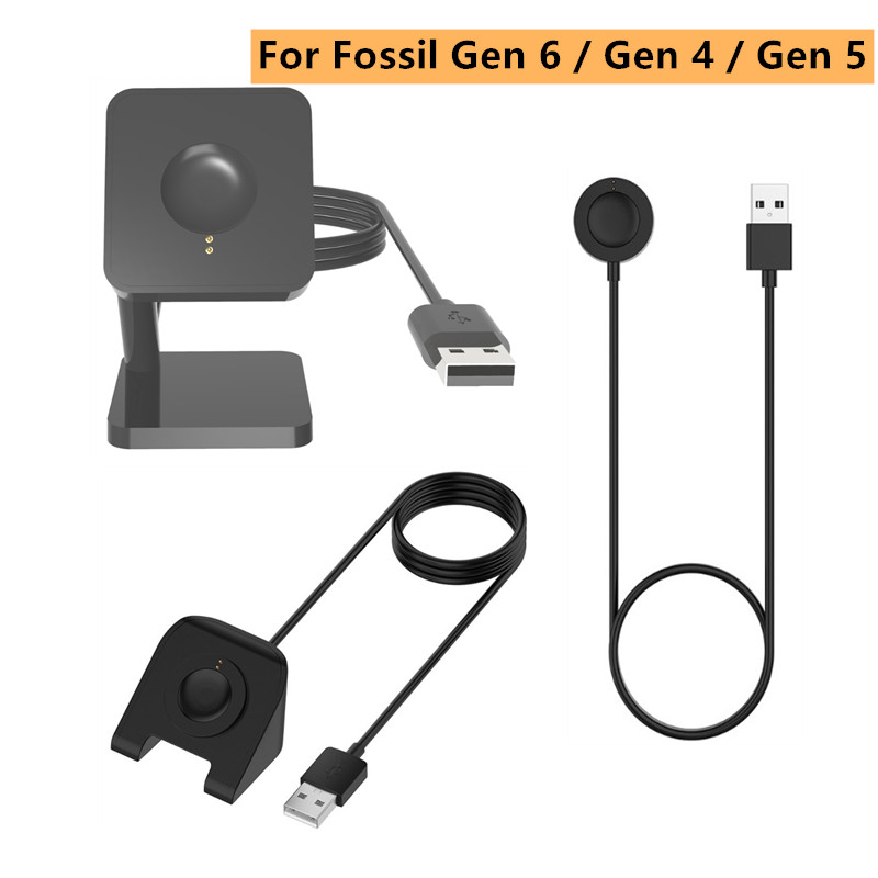 Fossil Smartwatch Accessories - Base de carga rápida magnética USB