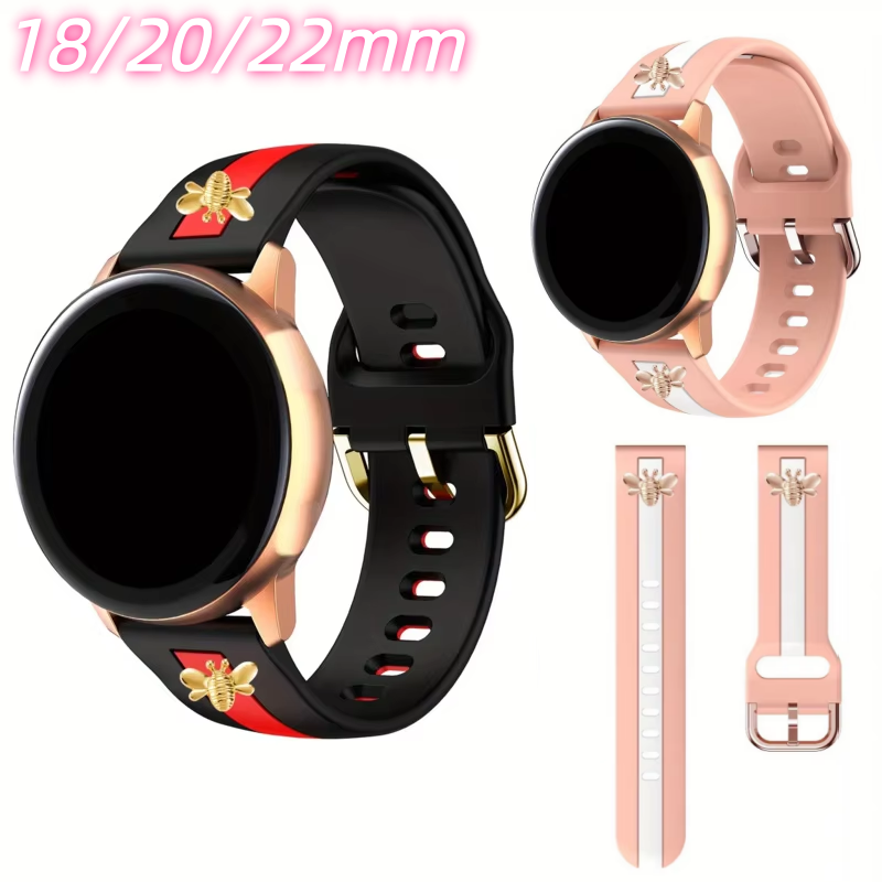 Fossil Smartwatch Accessories - Correa de silicona BUSKOZ para Samsung