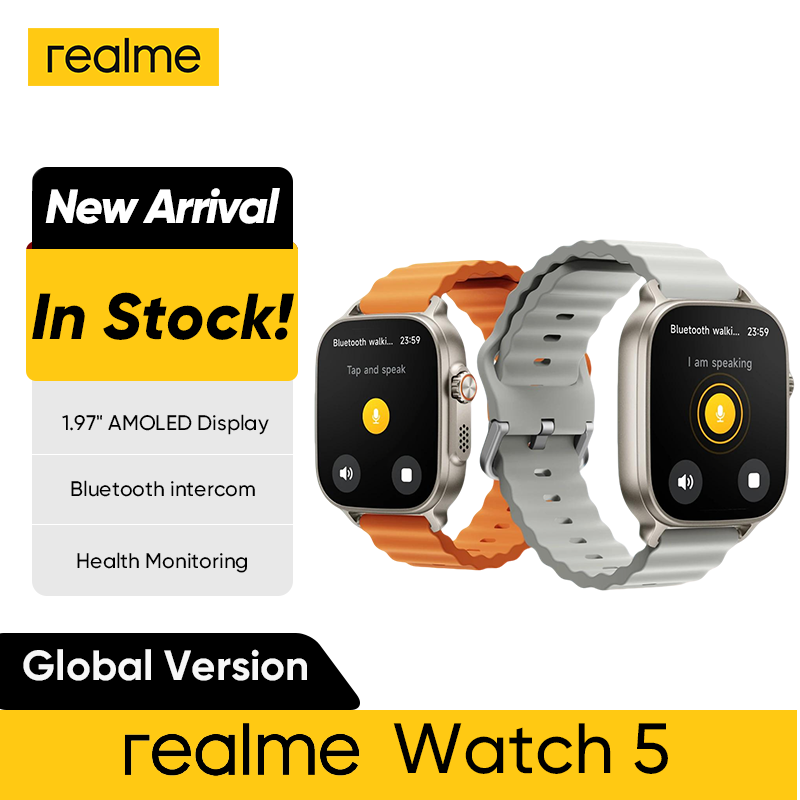 Smartwatch Face - Versión Global realme watch 5 1,97