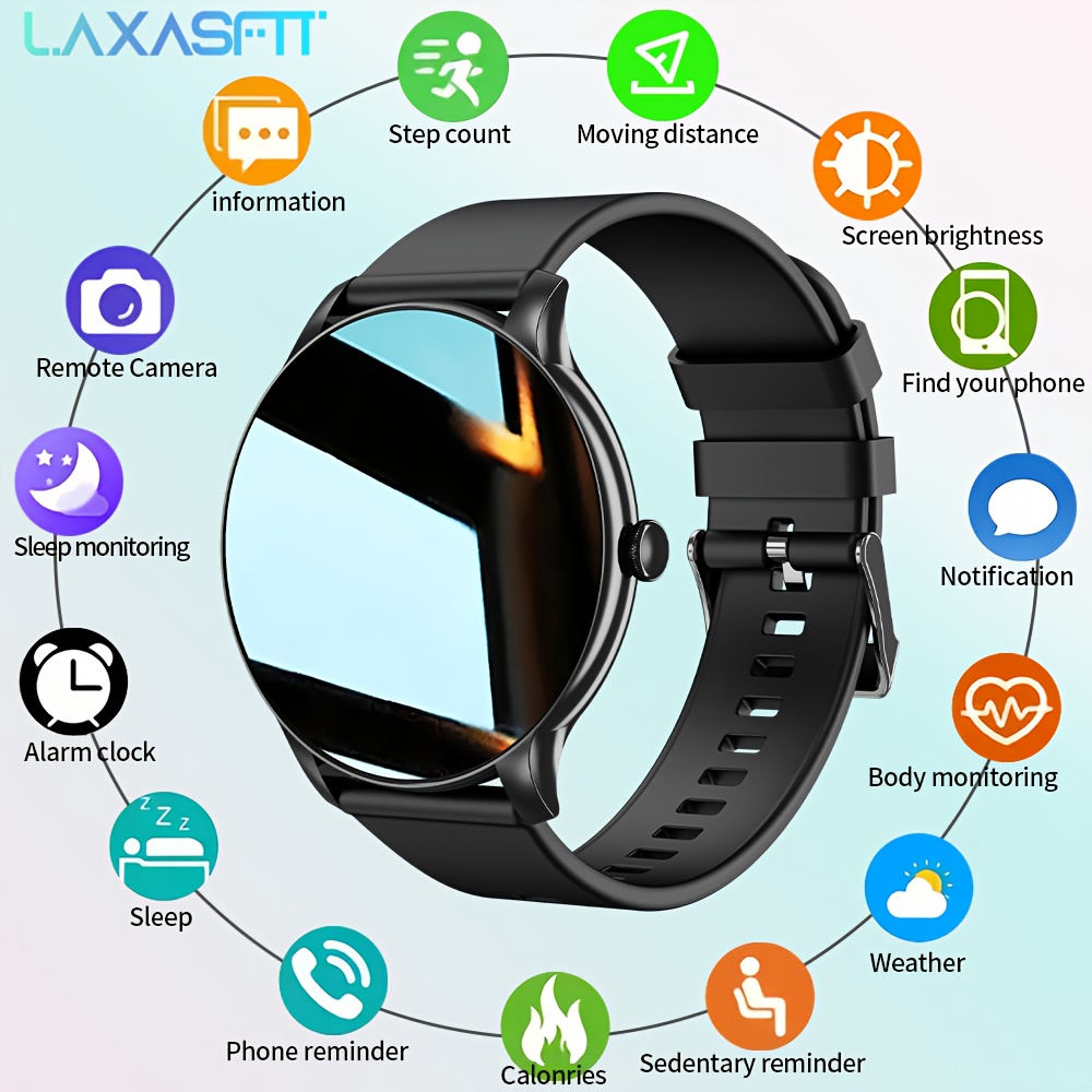 Smartwatch Face - Reloj inteligente LAXASFIT Outsport con llamadas