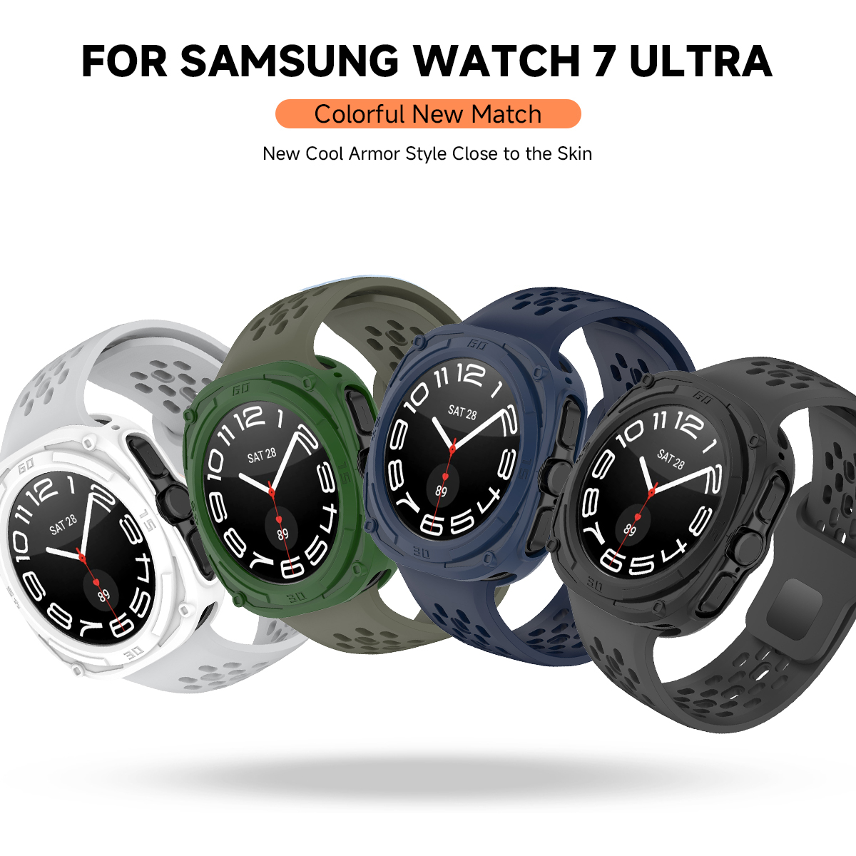 Protector de pantalla para Sam - Samsung Smartwatch Ultra Accessories reseña y precio