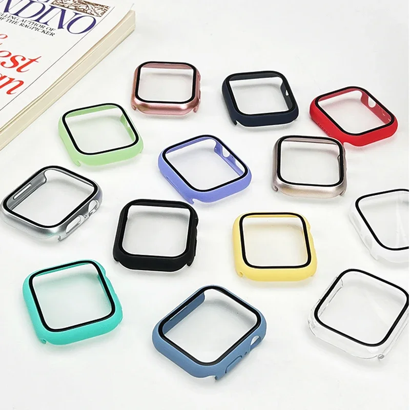 Vidrio templado + cubierta par - Smartwatch Band Accessories reseña y precio