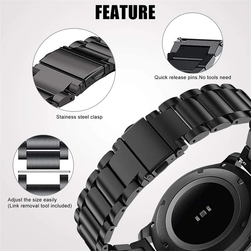 Correa de Metal Activa Mi Watc - Xiaomi Smartwatch S3 Accessories reseña y precio