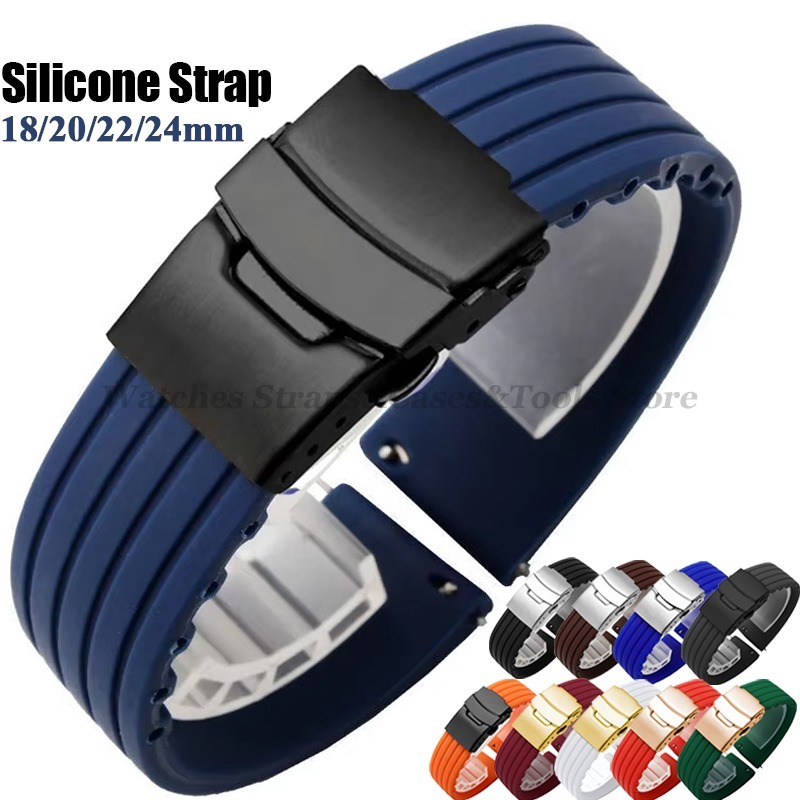Correa de reloj de silicona de - Fossil Smartwatch Accessories reseña y precio