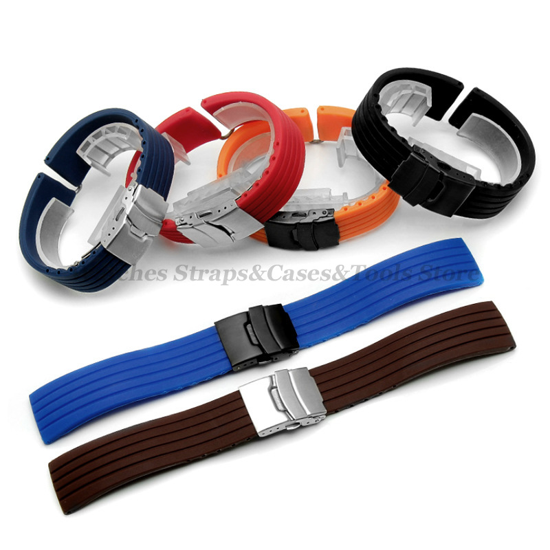 Correa de reloj de silicona de - Fossil Smartwatch Accessories reseña y precio
