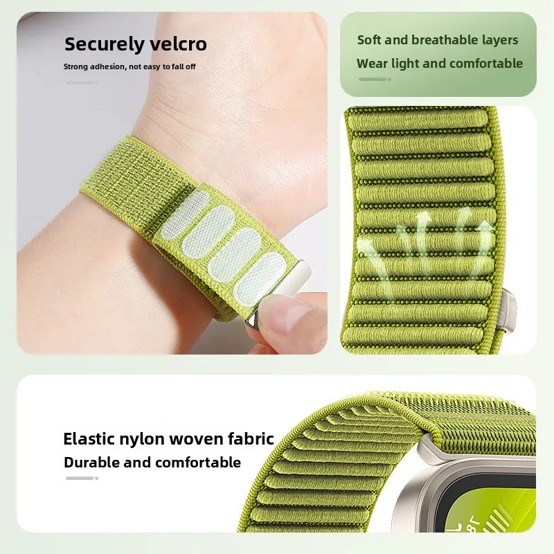 Correa de nailon transpirable  - Samsung Smartwatch Ultra Accessories reseña y precio