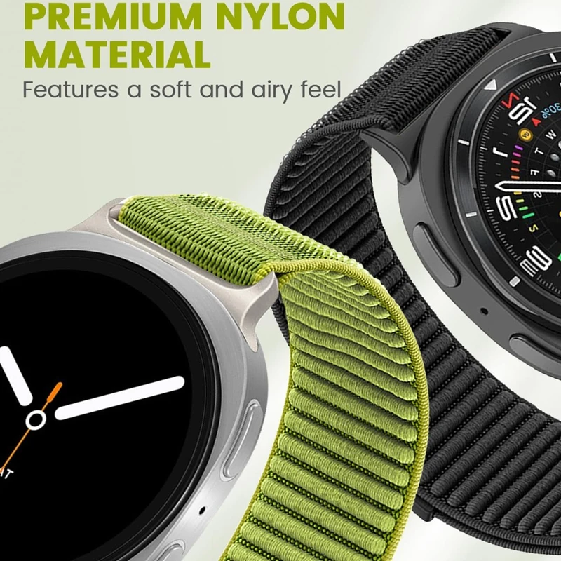 Correa de nailon transpirable  - Samsung Smartwatch Ultra Accessories reseña y precio