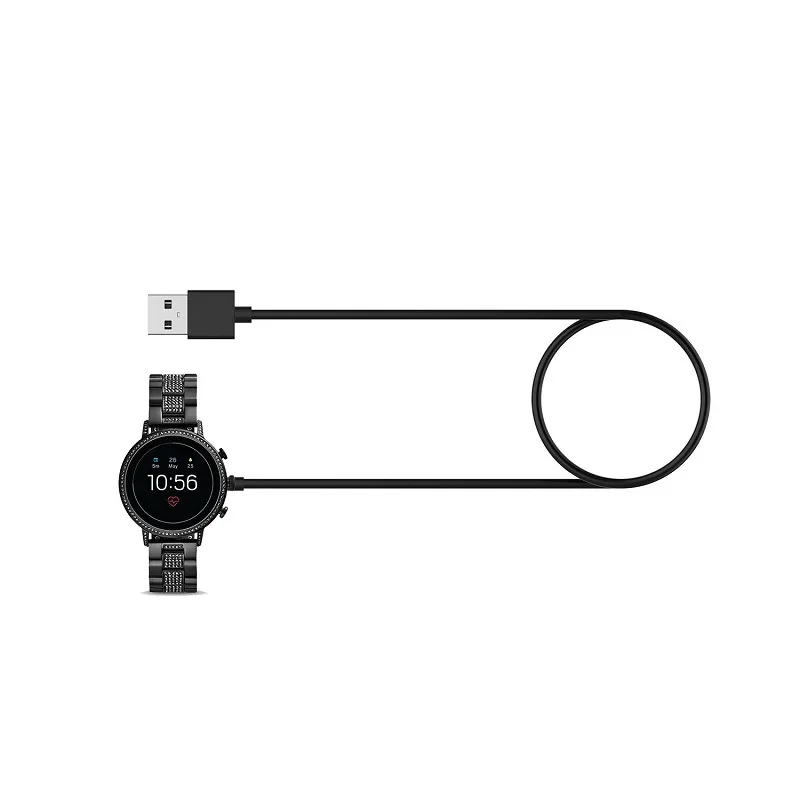 Base de Carga Magnética USB Rá - Fossil Smartwatch Accessories reseña y precio