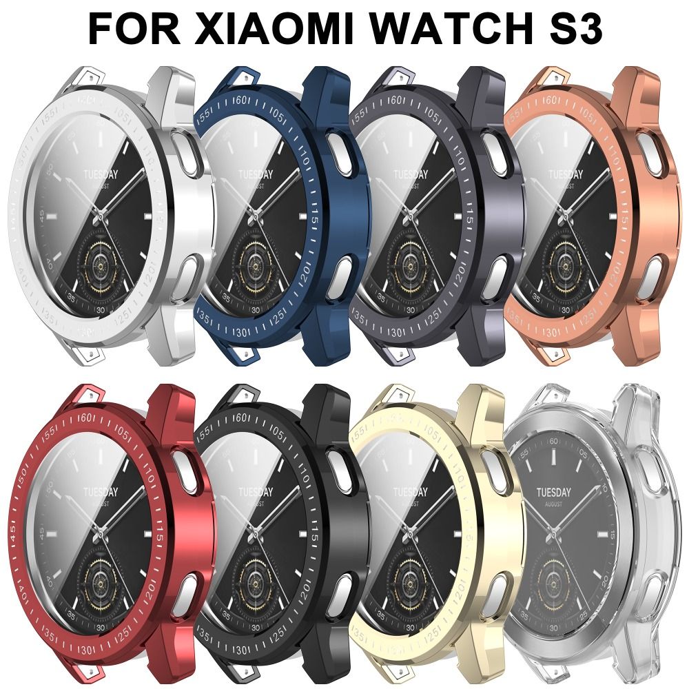 Nueva funda completa de TPU, P - Xiaomi Smartwatch S3 Accessories reseña y precio