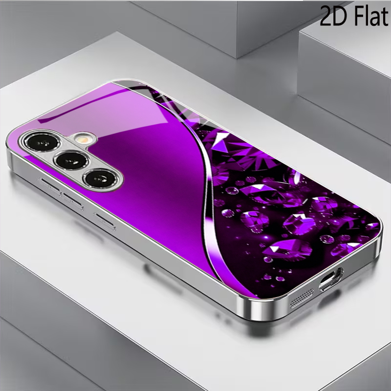 Fondo de Pantalla con Gemas Pú - Samsung Galaxy A55 reseña y precio