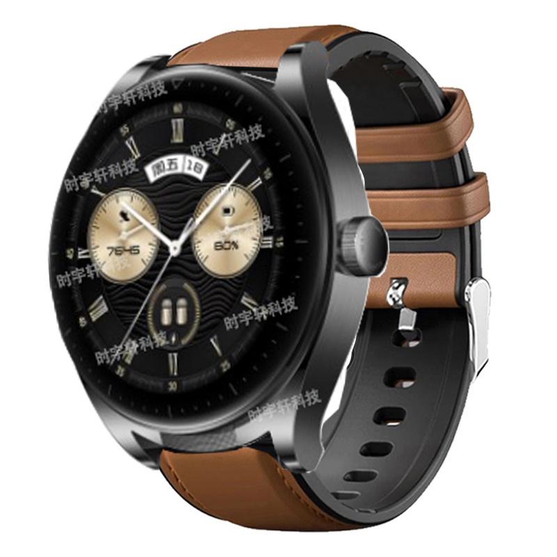 Correa de cuero de silicona de - Fossil Smartwatch Accessories reseña y precio