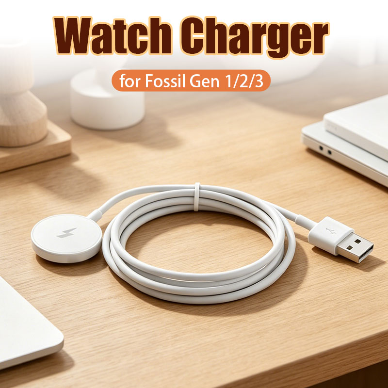 Adaptador de cargador de reloj - Fossil Smartwatch Accessories reseña y precio