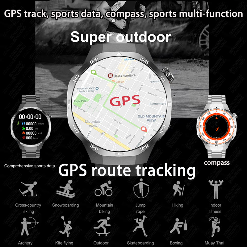 2026 nuevo reloj BOXUXING 5 MA - Smartwatch Faces reseña y precio