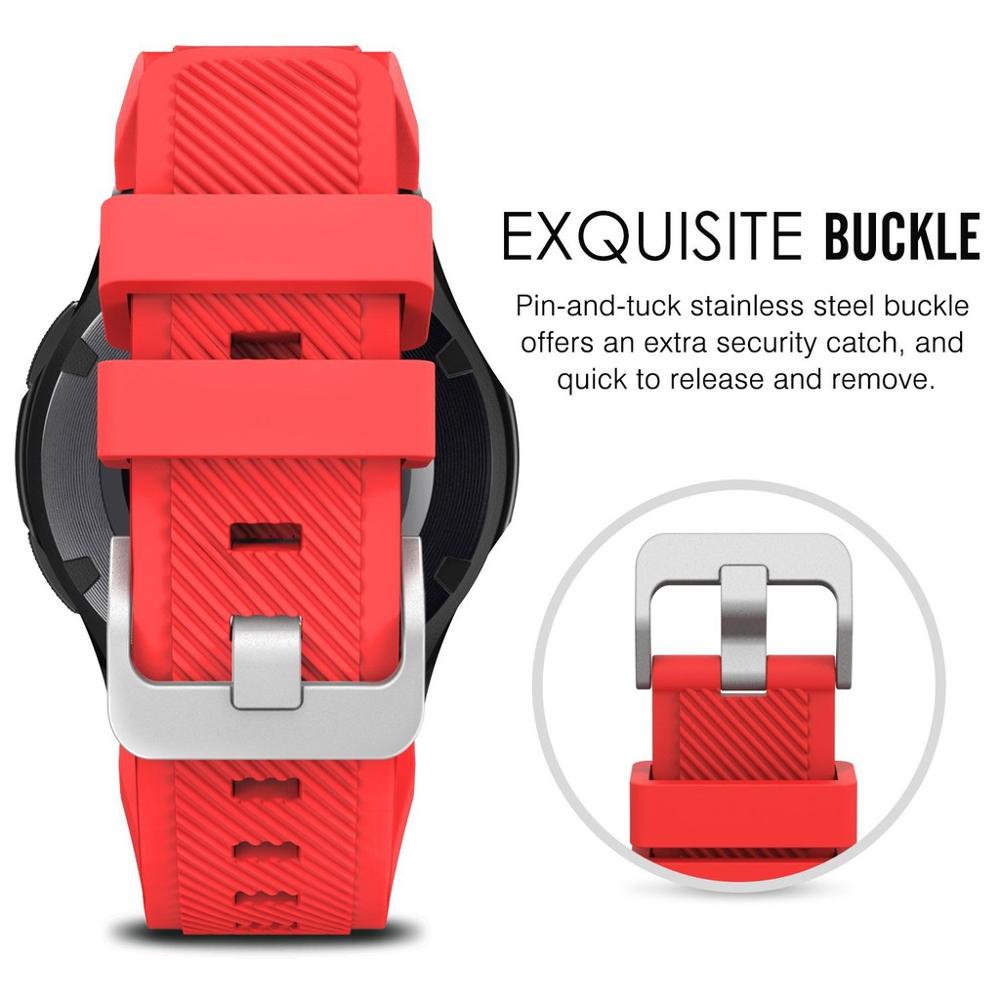 Correa de silicona para reloj  - Fossil Smartwatch Accessories reseña y precio