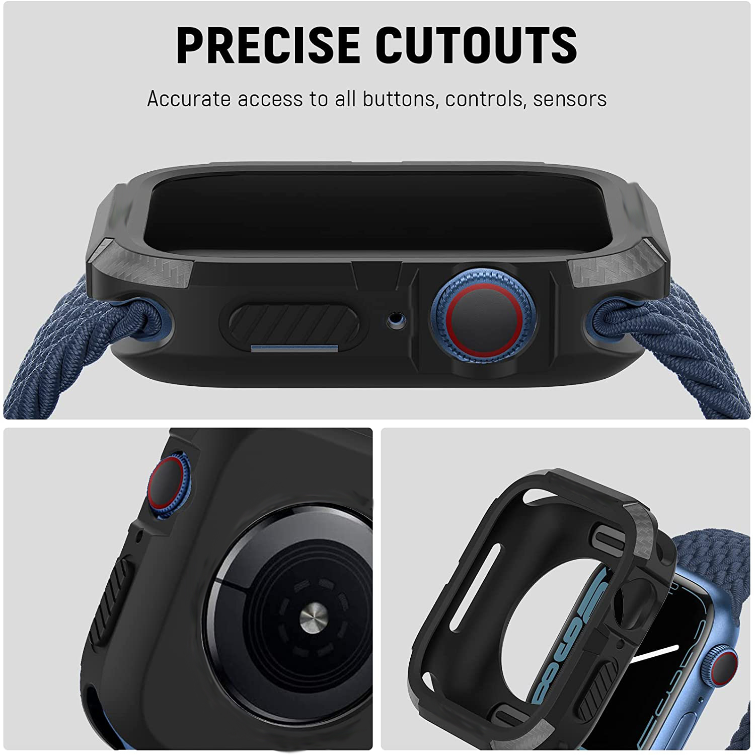 Funda resistente para Apple Wa - Smartwatch Band Accessories reseña y precio